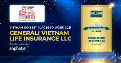 Hàng loạt sáng kiến chiến lược nhân sự đã đưa Generali VN vào “Top 100 Nơi làm việc tốt nhất Việt Nam 2021”