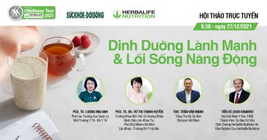 Báo Sức Khỏe & Đời Sống phối hợp cùng Herbalife Việt Nam cung cấp kiến thức Dinh dưỡng lành mạnh và lối sống năng động cho bạn đọc